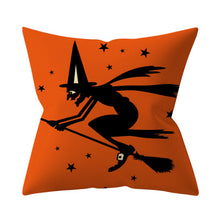 Load image into Gallery viewer, Trick or treat/pumpkin Cushion Cover 45*45cm Happy Halloween Throw Pillow Cover Happy Fall Y&#39;all ghosts Horror Pillowcase