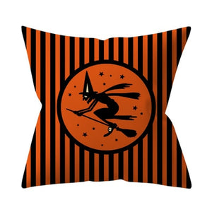 Trick or treat/pumpkin Cushion Cover 45*45cm Happy Halloween Throw Pillow Cover Happy Fall Y'all ghosts Horror Pillowcase