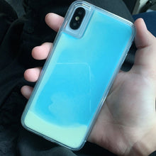 Load image into Gallery viewer, New Fashion Noctilucent Dynamic Liquid Quicksand For iPhone 6 6S 7 8 Plus X XR XS Max Phone Cases Trend Luminous Case