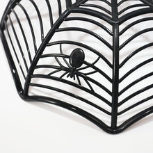 Load image into Gallery viewer, 1 Pcs Halloween Fruit Bowl Spider Web Candy Basket
