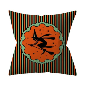 Trick or treat/pumpkin Cushion Cover 45*45cm Happy Halloween Throw Pillow Cover Happy Fall Y'all ghosts Horror Pillowcase