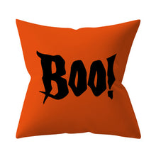 Load image into Gallery viewer, Trick or treat/pumpkin Cushion Cover 45*45cm Happy Halloween Throw Pillow Cover Happy Fall Y&#39;all ghosts Horror Pillowcase