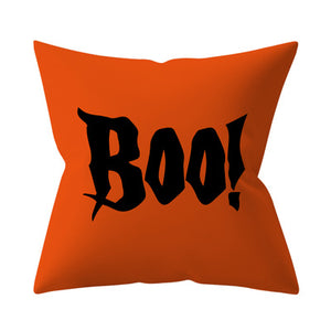 Trick or treat/pumpkin Cushion Cover 45*45cm Happy Halloween Throw Pillow Cover Happy Fall Y'all ghosts Horror Pillowcase