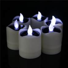 Load image into Gallery viewer, 6pcs Solar Powered LED Candle Light Yellow